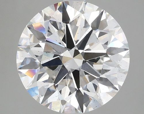 4.09ct F SI1 Rare Carat Ideal Cut Round Lab Grown Diamond