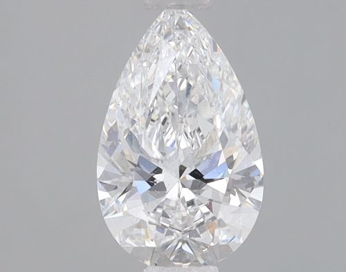 0.78ct E SI1 Rare Carat Ideal Cut Pear Lab Grown Diamond