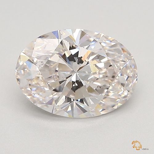 1.17ct H VS2 Rare Carat Ideal Cut Oval Lab Grown Diamond