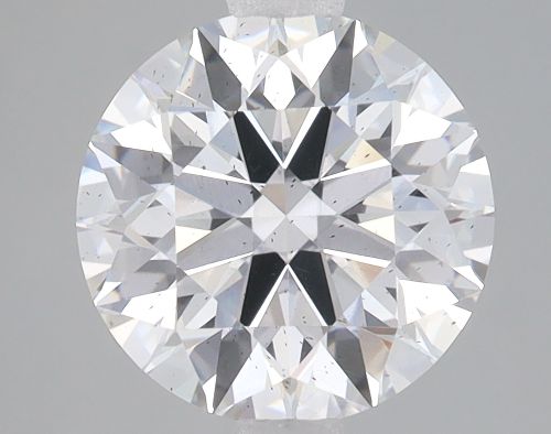 2.43ct E SI1 Rare Carat Ideal Cut Round Lab Grown Diamond