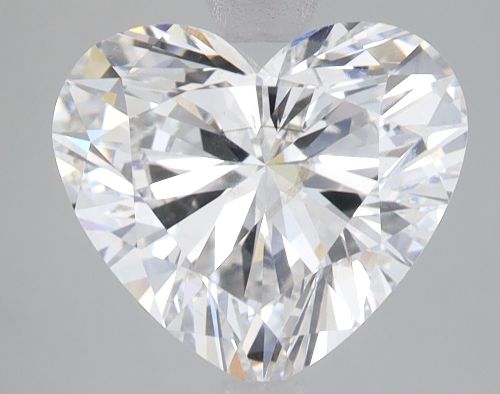 3.39ct E VS2 Rare Carat Ideal Cut Heart Lab Grown Diamond