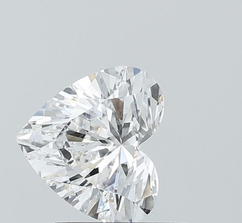 0.93ct D VS2 Rare Carat Ideal Cut Heart Lab Grown Diamond