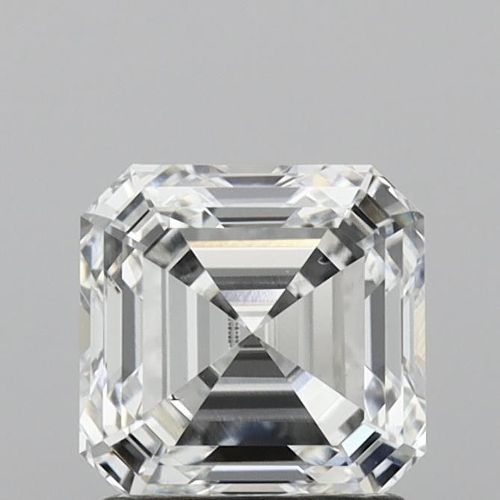 1.59ct E VS2 Rare Carat Ideal Cut Asscher Lab Grown Diamond