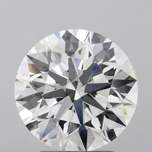 4.05ct D SI1 Rare Carat Ideal Cut Round Lab Grown Diamond