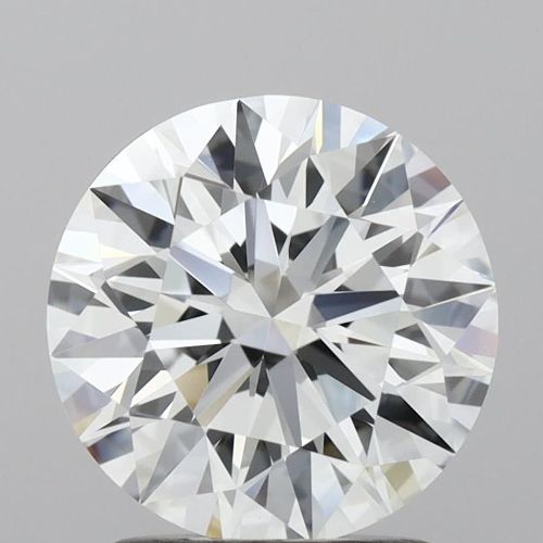 1.68ct F VVS1 Rare Carat Ideal Cut Round Lab Grown Diamond