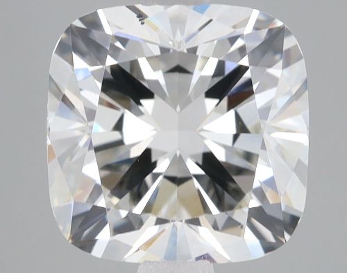 3.02ct I VS2 Rare Carat Ideal Cut Cushion Lab Grown Diamond