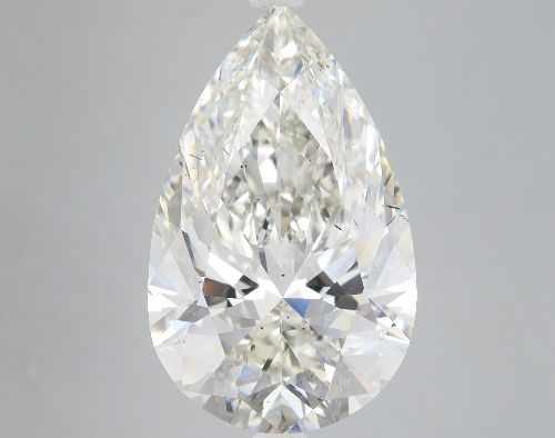 9.19ct H SI1 Rare Carat Ideal Cut Pear Lab Grown Diamond