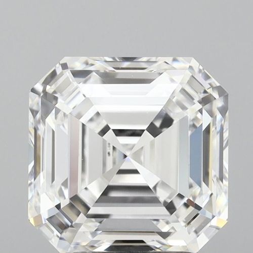 2.57ct D VVS2 Rare Carat Ideal Cut Asscher Lab Grown Diamond