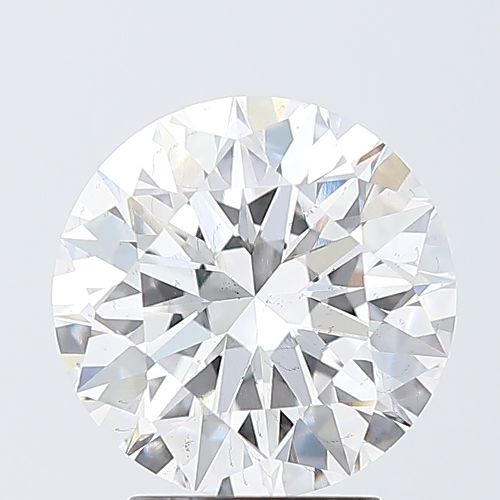 3.19ct E SI1 Rare Carat Ideal Cut Round Lab Grown Diamond