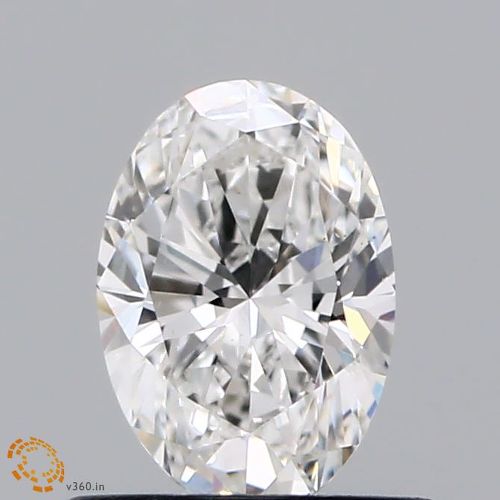 0.64ct E VS1 Very Good Cut Oval Lab Grown Diamond