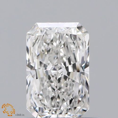 0.71ct F VS1 Rare Carat Ideal Cut Radiant Lab Grown Diamond