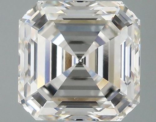 3.04ct H VS2 Excellent Cut Asscher Lab Grown Diamond