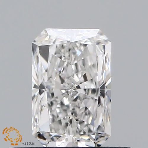 0.51ct F VS1 Very Good Cut Radiant Lab Grown Diamond