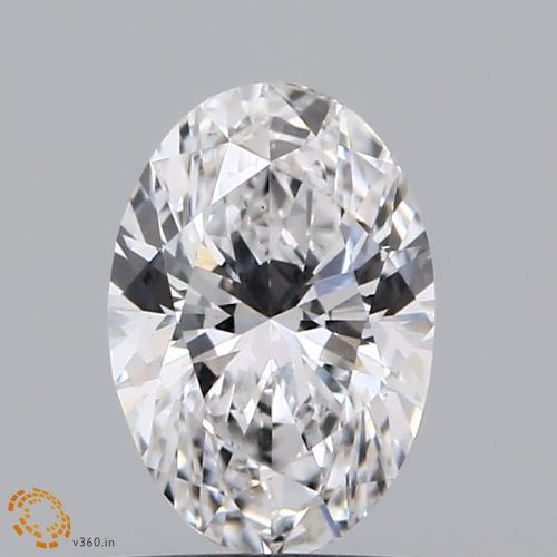 0.63ct E VS1 Very Good Cut Oval Lab Grown Diamond