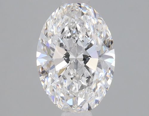 1.27ct E VS2 Rare Carat Ideal Cut Oval Lab Grown Diamond