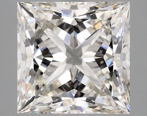 3.42ct H VS1 Rare Carat Ideal Cut Princess Lab Grown Diamond