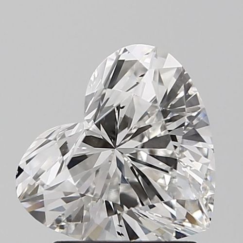 1.44ct G VS2 Rare Carat Ideal Cut Heart Lab Grown Diamond