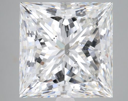 12.84ct G SI1 Rare Carat Ideal Cut Princess Lab Grown Diamond