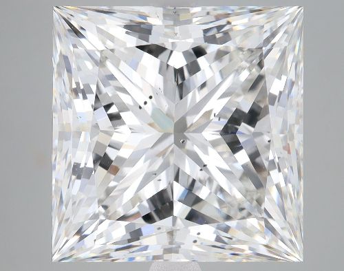 12.84ct G SI1 Rare Carat Ideal Cut Princess Lab Grown Diamond