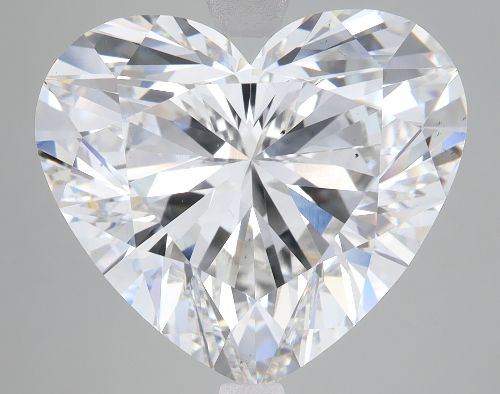 12.07ct F VS2 Rare Carat Ideal Cut Heart Lab Grown Diamond