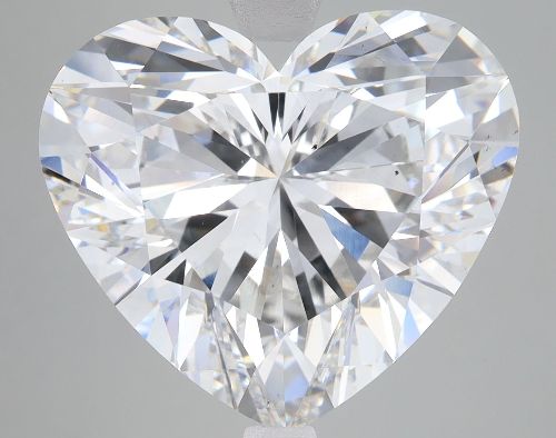 12.07ct F VS2 Rare Carat Ideal Cut Heart Lab Grown Diamond