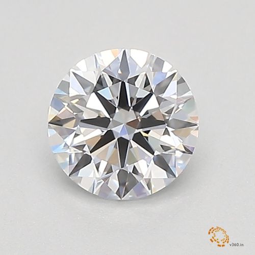 0.43ct D VS1 Rare Carat Ideal Cut Round Lab Grown Diamond