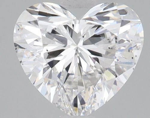 1.58ct E SI1 Rare Carat Ideal Cut Heart Lab Grown Diamond