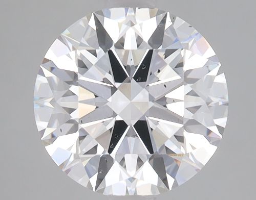 2.52ct E SI1 Rare Carat Ideal Cut Round Lab Grown Diamond