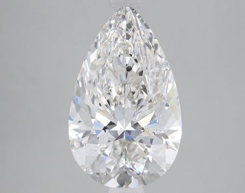 3.08ct G SI1 Rare Carat Ideal Cut Pear Lab Grown Diamond