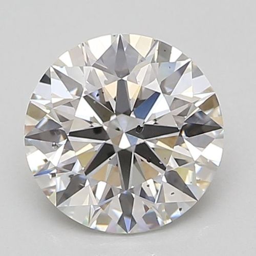 2.19ct F SI1 Rare Carat Ideal Cut Round Lab Grown Diamond