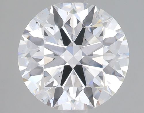 2.55ct F SI1 Rare Carat Ideal Cut Round Lab Grown Diamond