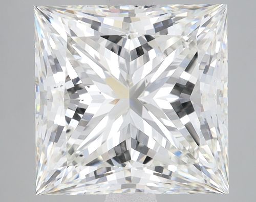 5.03ct H VS2 Rare Carat Ideal Cut Princess Lab Grown Diamond