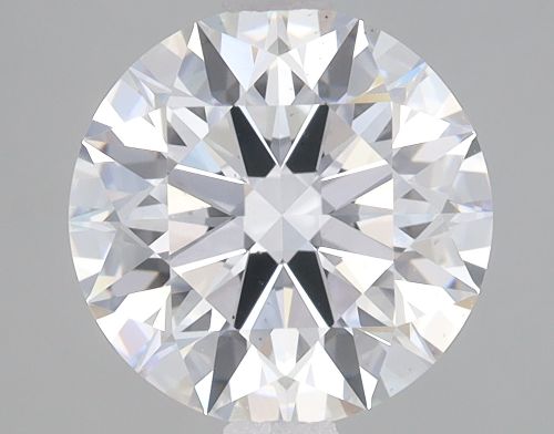 2.59ct D VS2 Rare Carat Ideal Cut Round Lab Grown Diamond