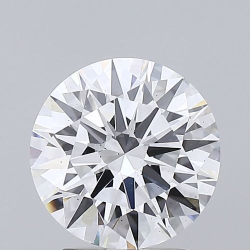 2.07ct D SI1 Rare Carat Ideal Cut Round Lab Grown Diamond