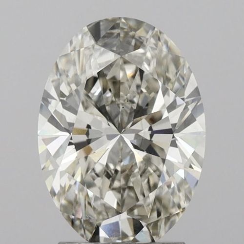 2.71ct I VS2 Excellent Cut Oval Lab Grown Diamond