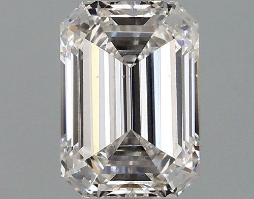 1.37ct H VS2 Rare Carat Ideal Cut Emerald Lab Grown Diamond