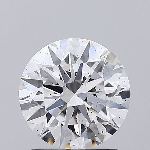 1.69ct E SI1 Rare Carat Ideal Cut Round Lab Grown Diamond