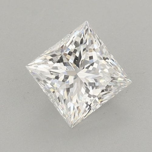 0.78ct F VS1 Rare Carat Ideal Cut Princess Lab Grown Diamond