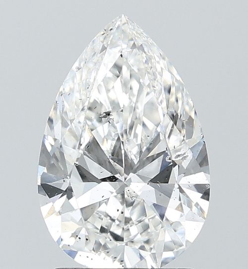 2.01ct F SI2 Rare Carat Ideal Cut Pear Lab Grown Diamond