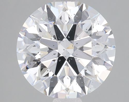 2.15ct E SI2 Rare Carat Ideal Cut Round Lab Grown Diamond