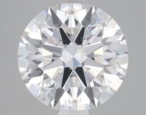 2.65ct F SI1 Rare Carat Ideal Cut Round Lab Grown Diamond