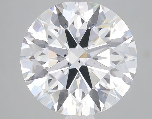 3.24ct F SI1 Rare Carat Ideal Cut Round Lab Grown Diamond