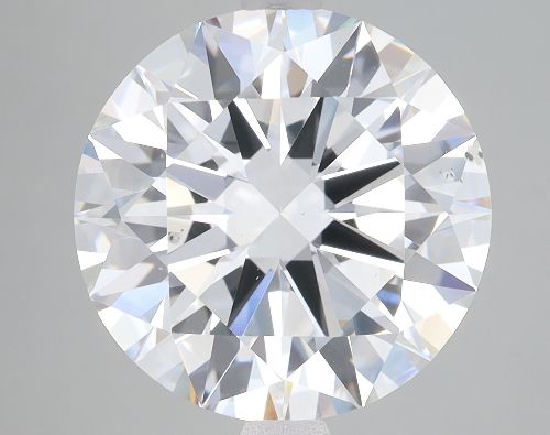 6.01ct F SI1 Excellent Cut Round Lab Grown Diamond