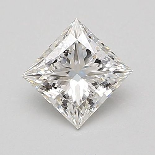 0.87ct E VVS2 Rare Carat Ideal Cut Princess Lab Grown Diamond