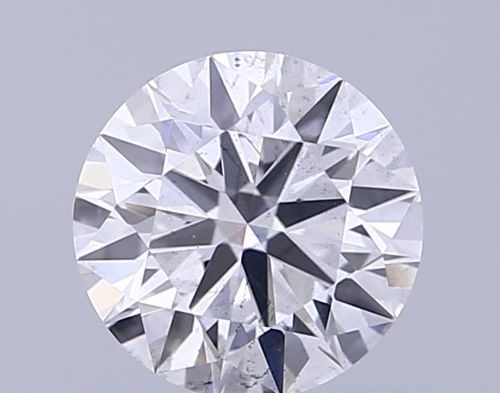 0.66ct E SI1 Rare Carat Ideal Cut Round Lab Grown Diamond