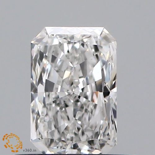 0.55ct F VS1 Rare Carat Ideal Cut Radiant Lab Grown Diamond