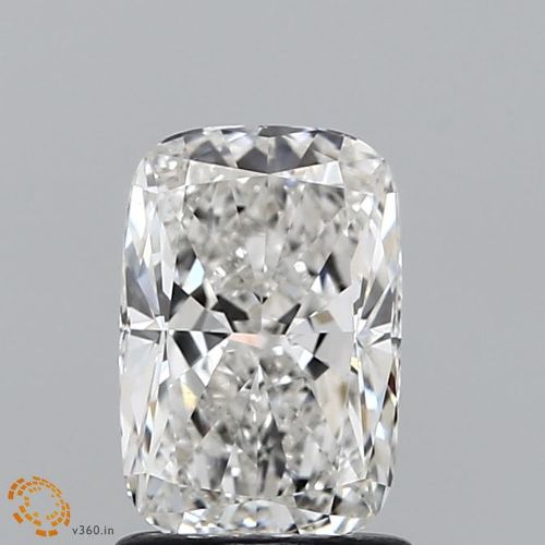 1.28ct F VS1 Very Good Cut Cushion Lab Grown Diamond