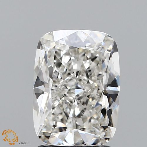 2.17ct H VS1 Rare Carat Ideal Cut Cushion Lab Grown Diamond