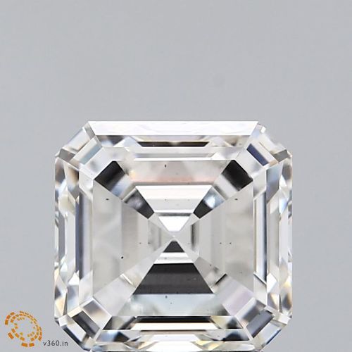 3.20ct G VS2 Excellent Cut Asscher Lab Grown Diamond