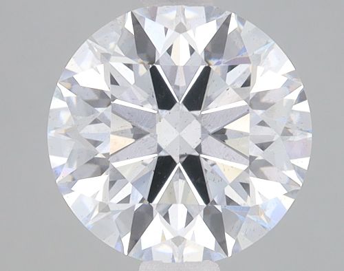 2.18ct D SI1 Rare Carat Ideal Cut Round Lab Grown Diamond